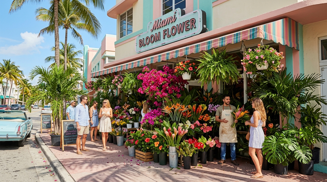 Miami Bloom Flower